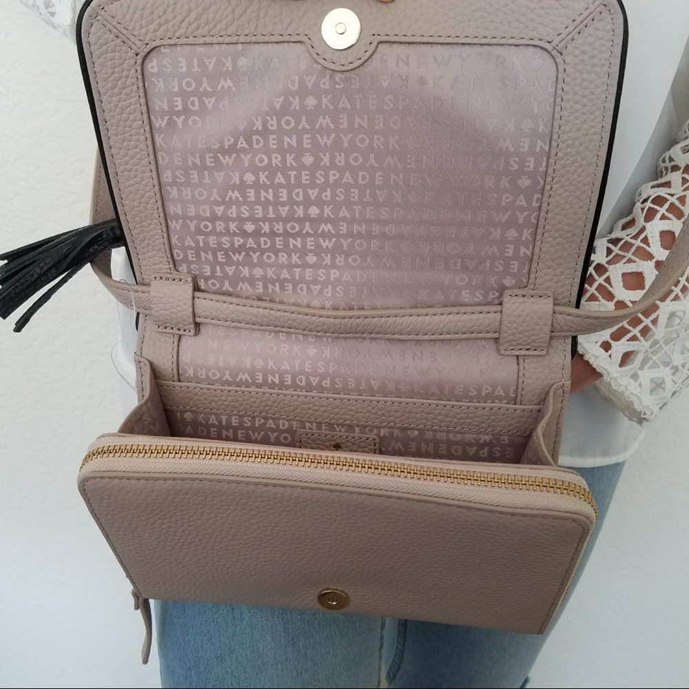 NWT KATE SPADE AVIE CHESTER STREET ALMOND BAG - Picture 4 of 8
